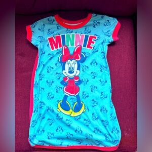 Minnie Mouse Nightgown kids size 6/6x